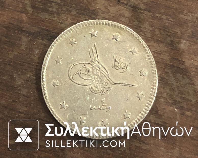 TURKEY 2 Kurush 1327/4 AU